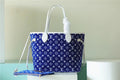 Louis Vuitton Neverfull MM Monogram Blue For Women,  Shoulder And Crossbody Bags 12.2in/31cmLouis Vuitton M46220
