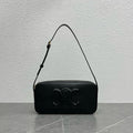 Celine Camera Shoulder Bag Cuir Triomphe Black For Women 10in/26cm