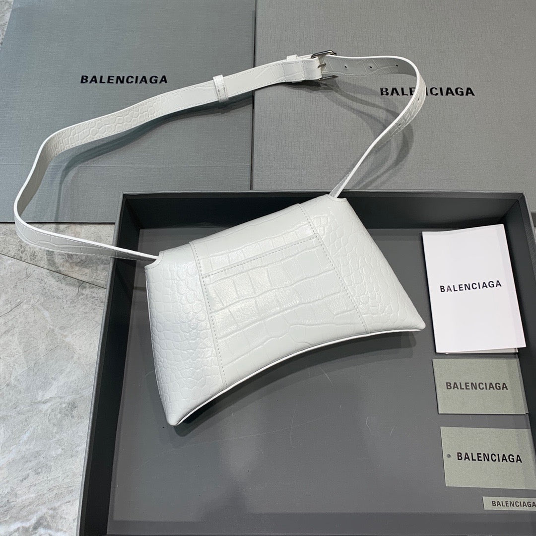 Downtown XS Shoulder Bag In White, For Women,  Bags 10in/25cm