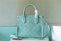 Louis Vuitton OnTheGo PM Monogram Empreinte Light Green For Women, Women’s Bags, Shoulder And Crossbody Bags 9.8in/25cm Louis Vuitton]