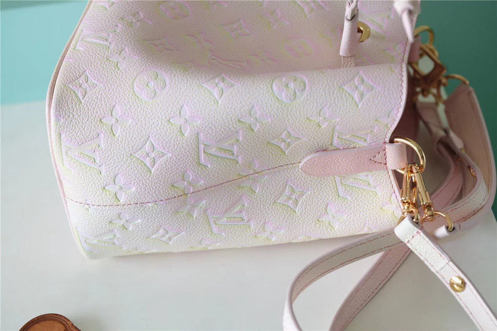 Louis Vuitton NeoNoe Monogram Empreinte Pink For Women,  Shoulder And Crossbody Bags 7.9in/20cm Louis Vuitton M46174