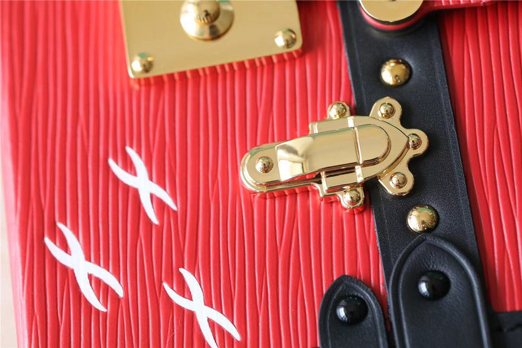 Louis Vuitton Petite Malle Epi Black/Red For Women,  Shoulder And Crossbody Bags 7.9in/20cm Louis VuittonÃƒâ€šÃ‚Â 