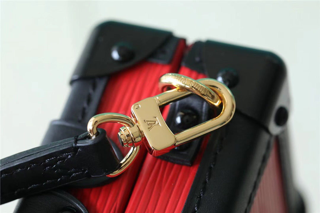 Louis Vuitton Petite Malle Epi Black/Red For Women,  Shoulder And Crossbody Bags 7.9in/20cm Louis VuittonÃƒâ€šÃ‚Â 