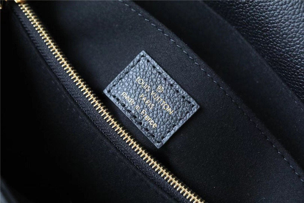 Louis Vuitton Madeleine MM Monogram Empreinte Black For Women,  Shoulder and Crossbody Bags 11.8in/30cm Louis Vuitton M45976