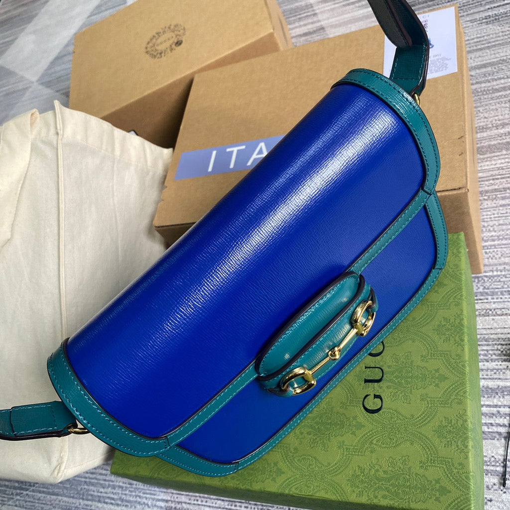Horsebit 1955 Shoulder Bag Blue For Women, Women’s Bags 9.8in/25cm Glami