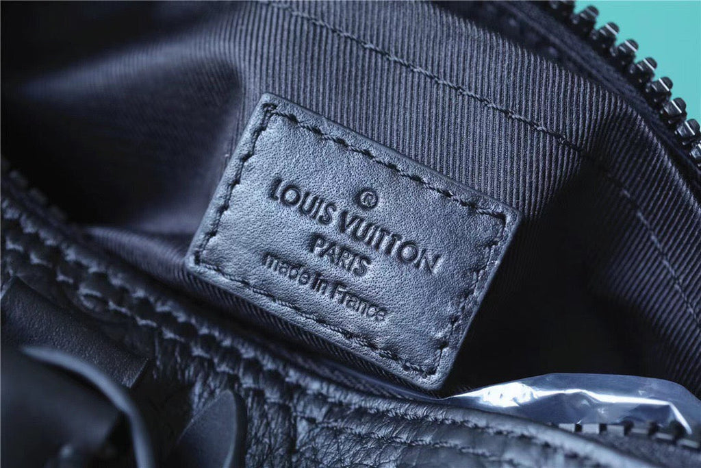 Louis Vuitton Nano Speedy Monogram Empreinte Black For Women, Women’s Bags, Shoulder And Crossbody Bags 6.3in/16cm Louis Vuitton 