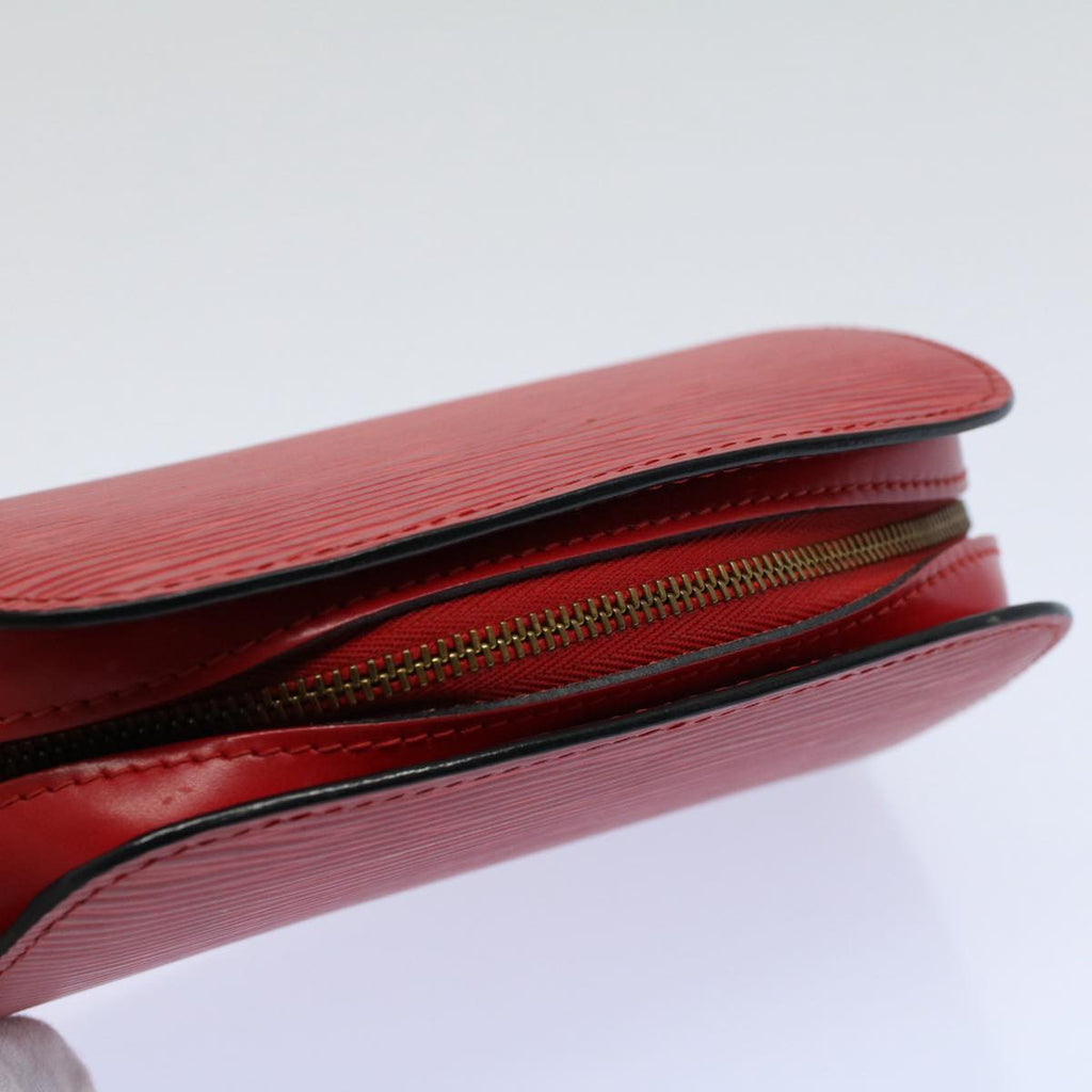 Louis Vuitton Dauphine  Leather Clutch Bag