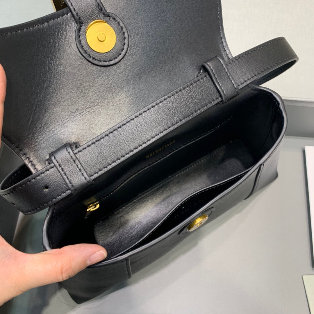 Downtown XS Shoulder Bag In Black, For Women,  Bags 10in/25cm