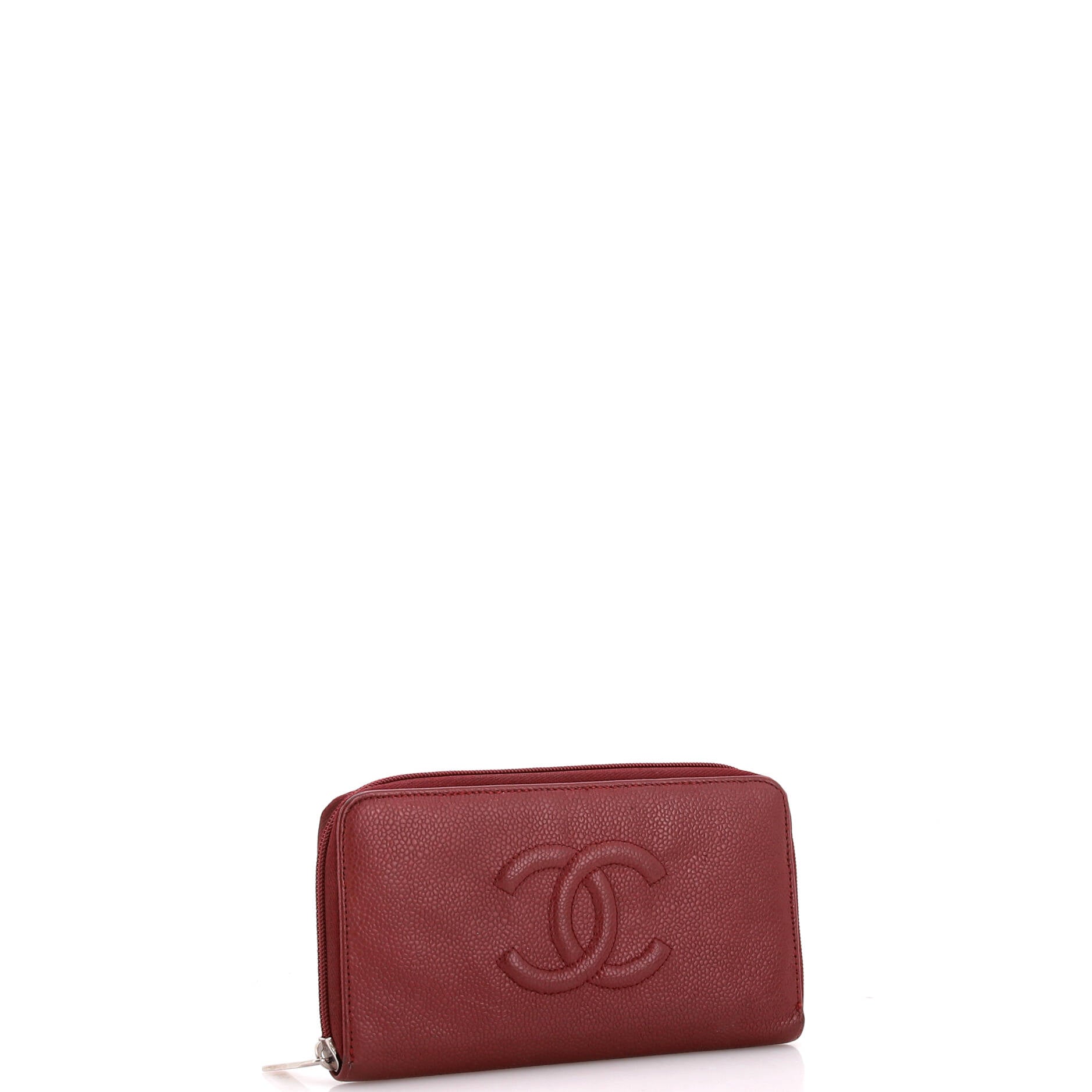 Chanel Timeless CC Zipped Wallet Caviar Long