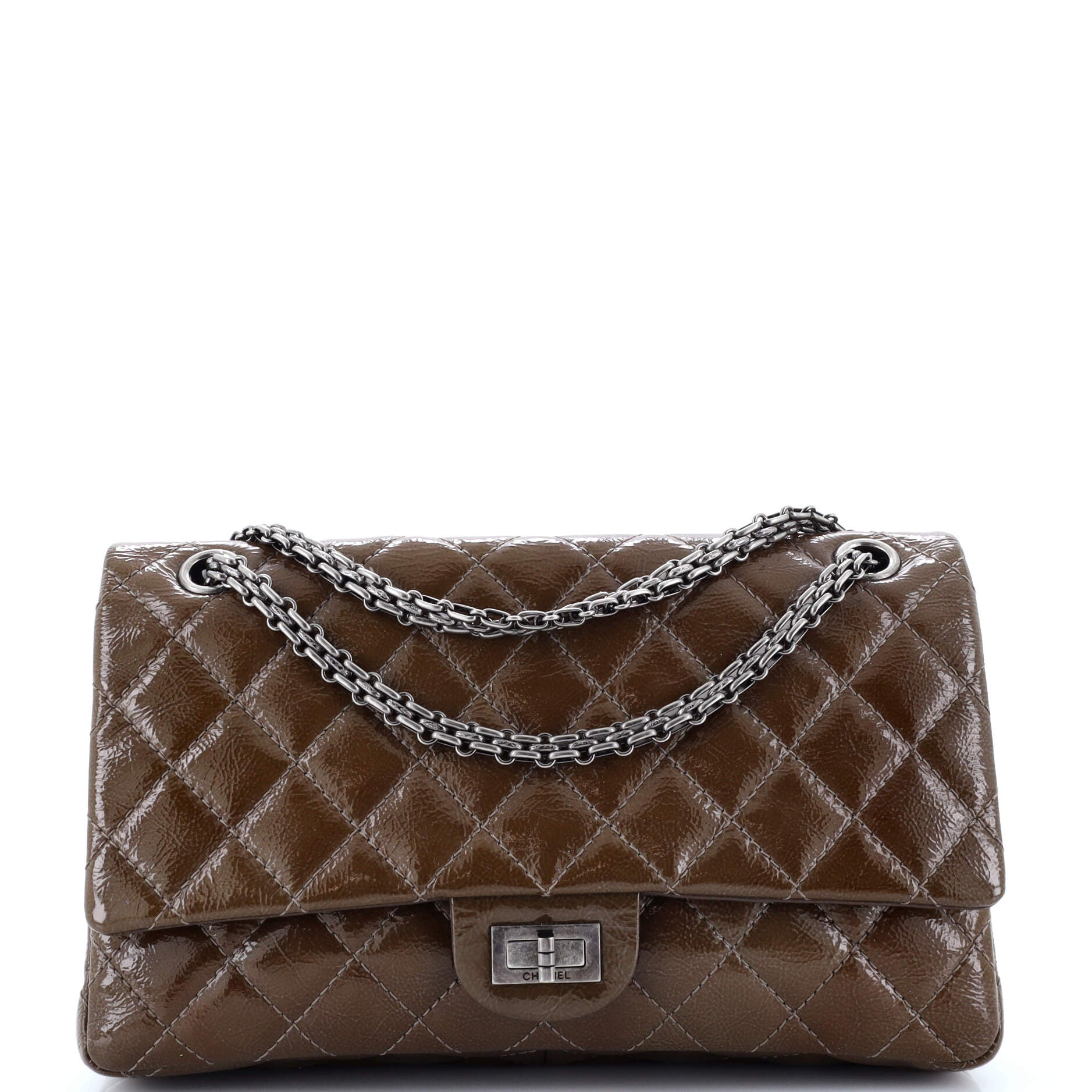 Chanel Reissue 2.55 Flap Bag Quilted Crinkled  226