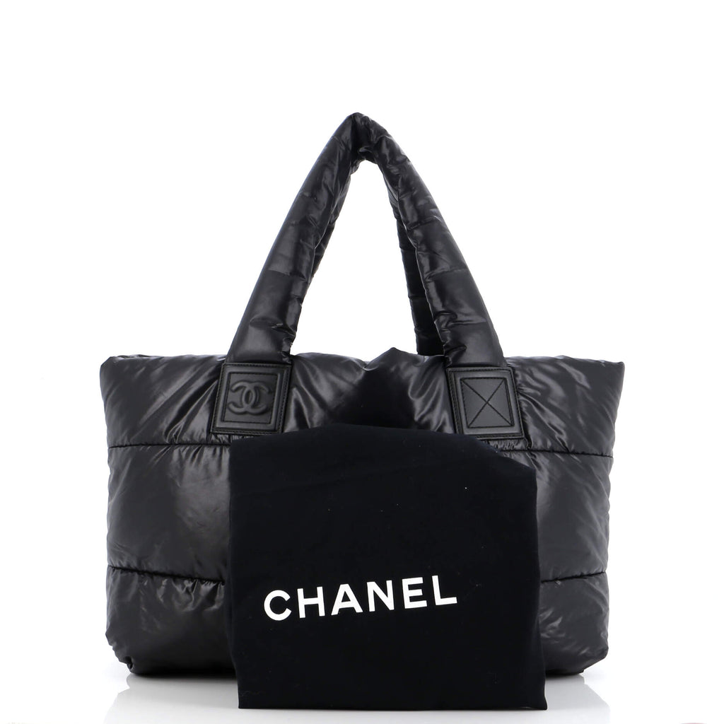 Chanel Coco Cocoon Reversible Tote Quilted Nylon Medium