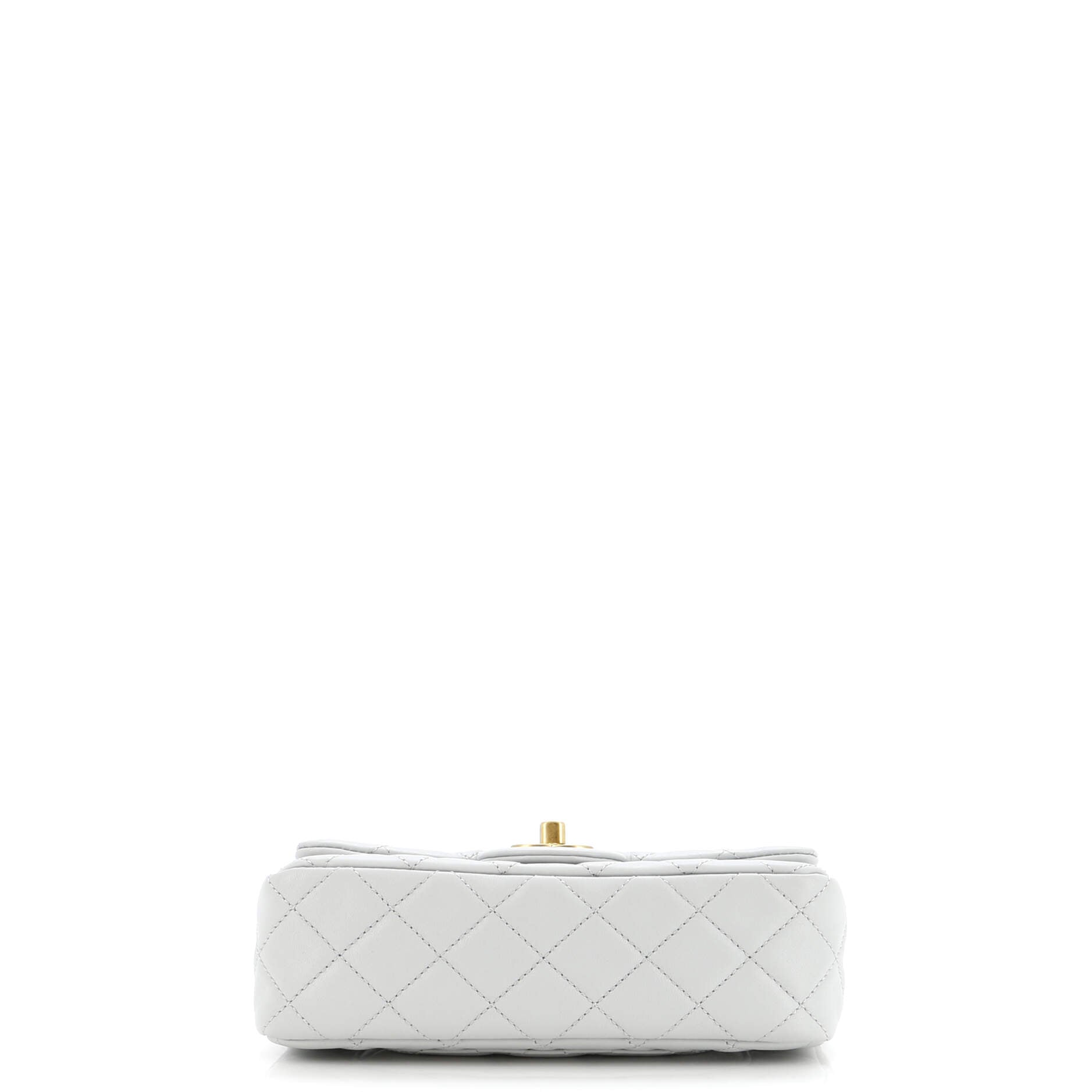 Chanel Pearl Crush Flap Bag Quilted Lambskin Mini