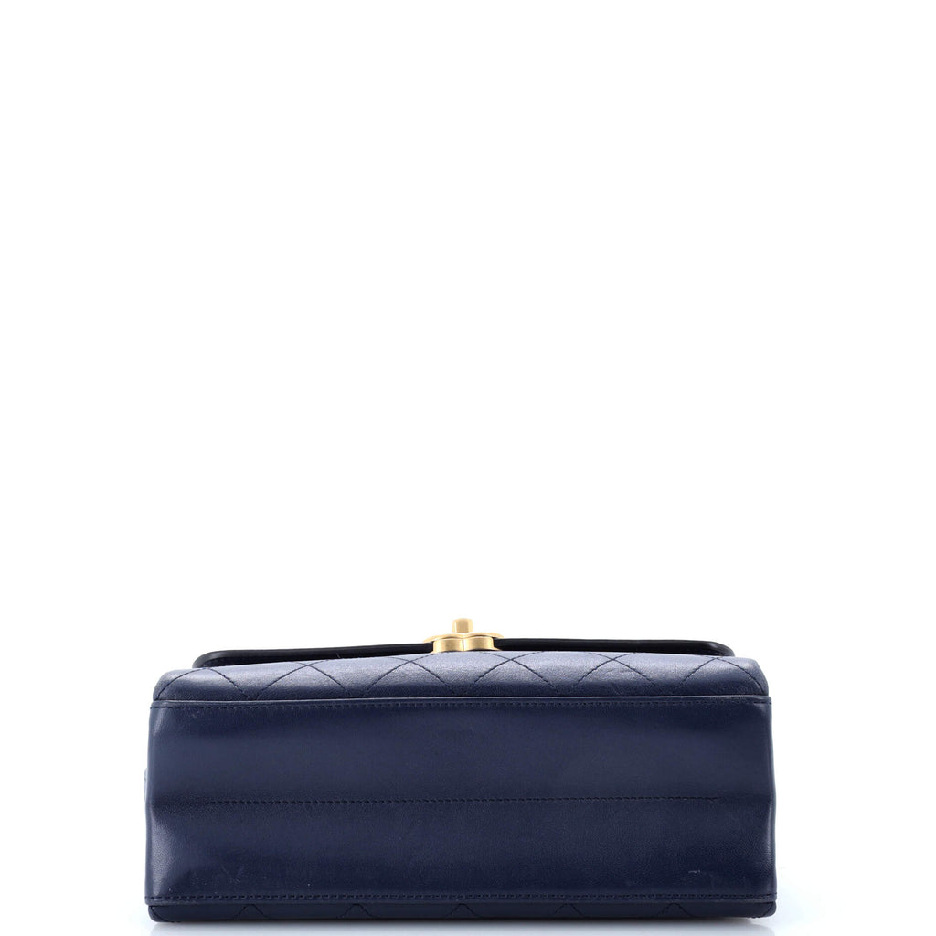 Chanel Coco Luxe Flap Bag Quilted Calfskin Medium