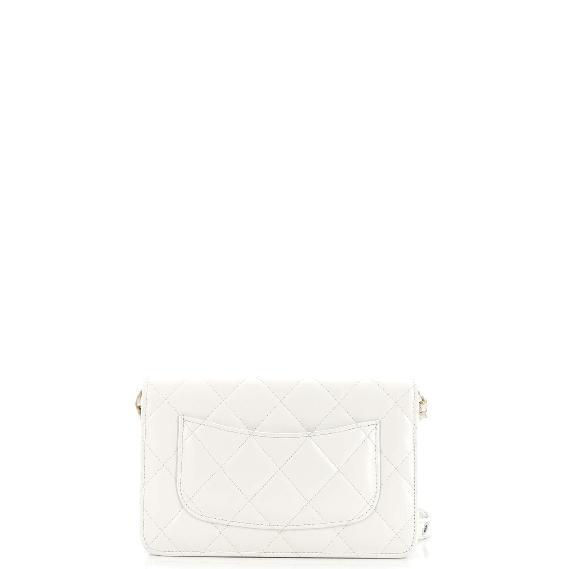 Chanel Punk Essentials Wallet on Chain Quilted Goatskin
