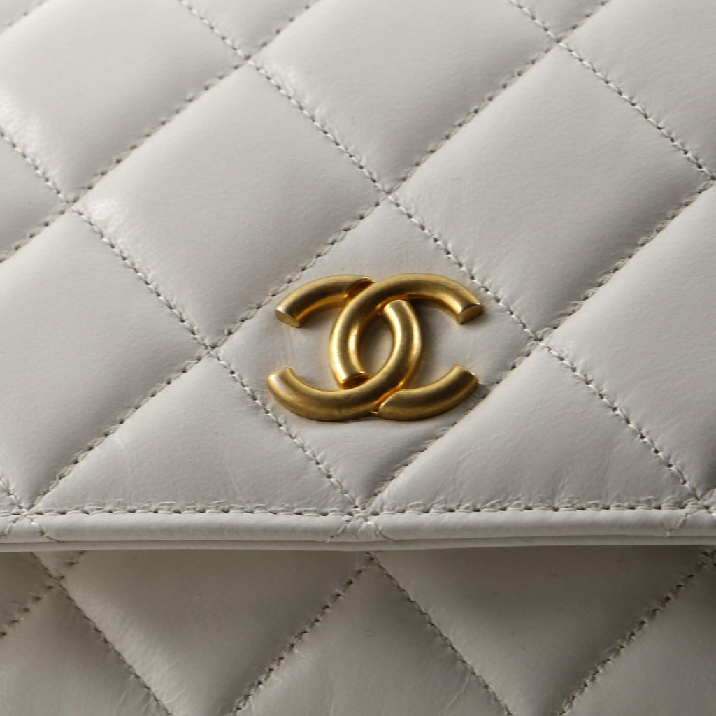 Chanel Punk Essentials Wallet on Chain Quilted Goatskin