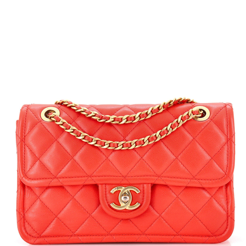Chanel Sweet Classic Flap Bag Quilted Caviar Medium
