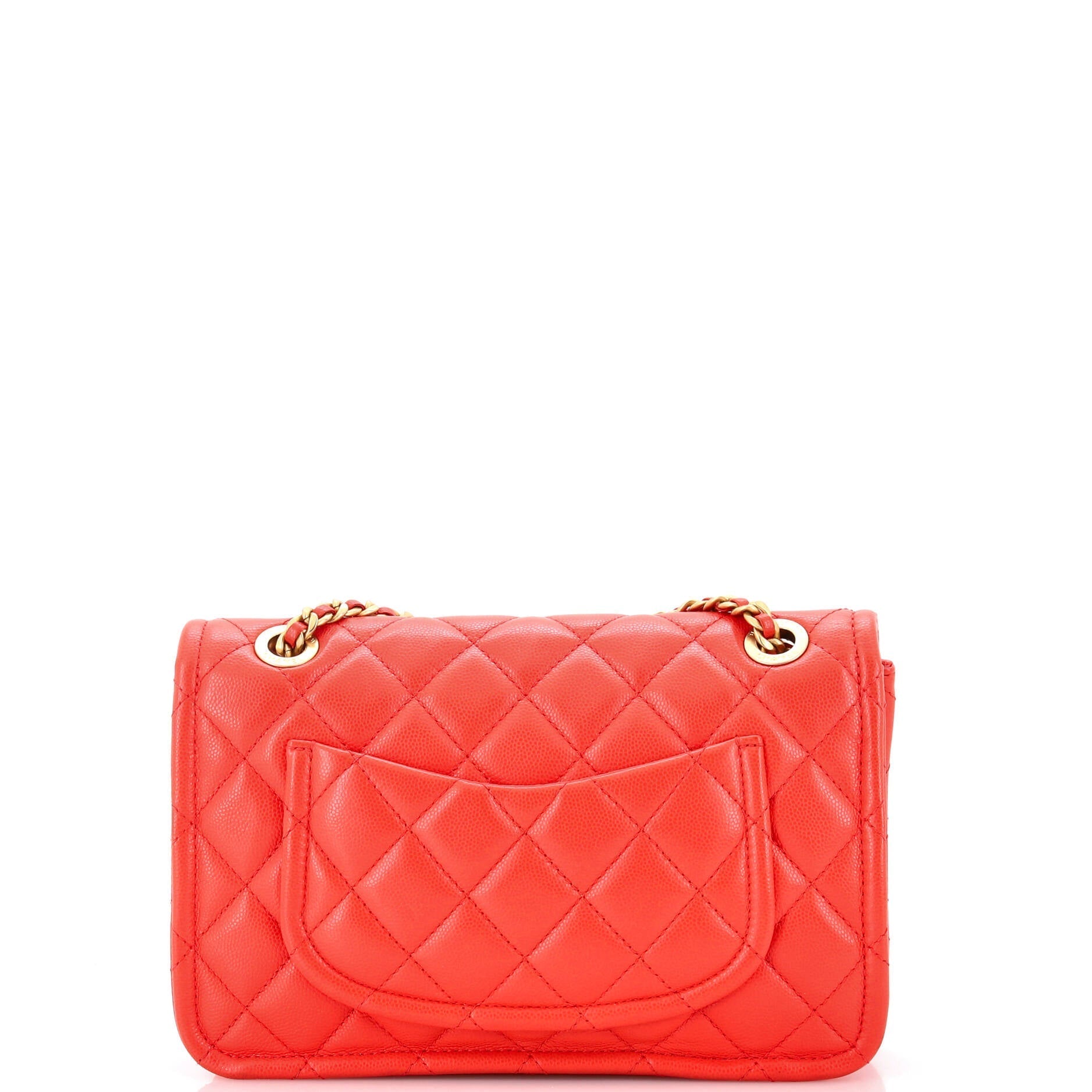 Chanel Sweet Classic Flap Bag Quilted Caviar Medium