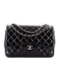 Chanel Classic Double Flap Bag Quilted  Jumbo