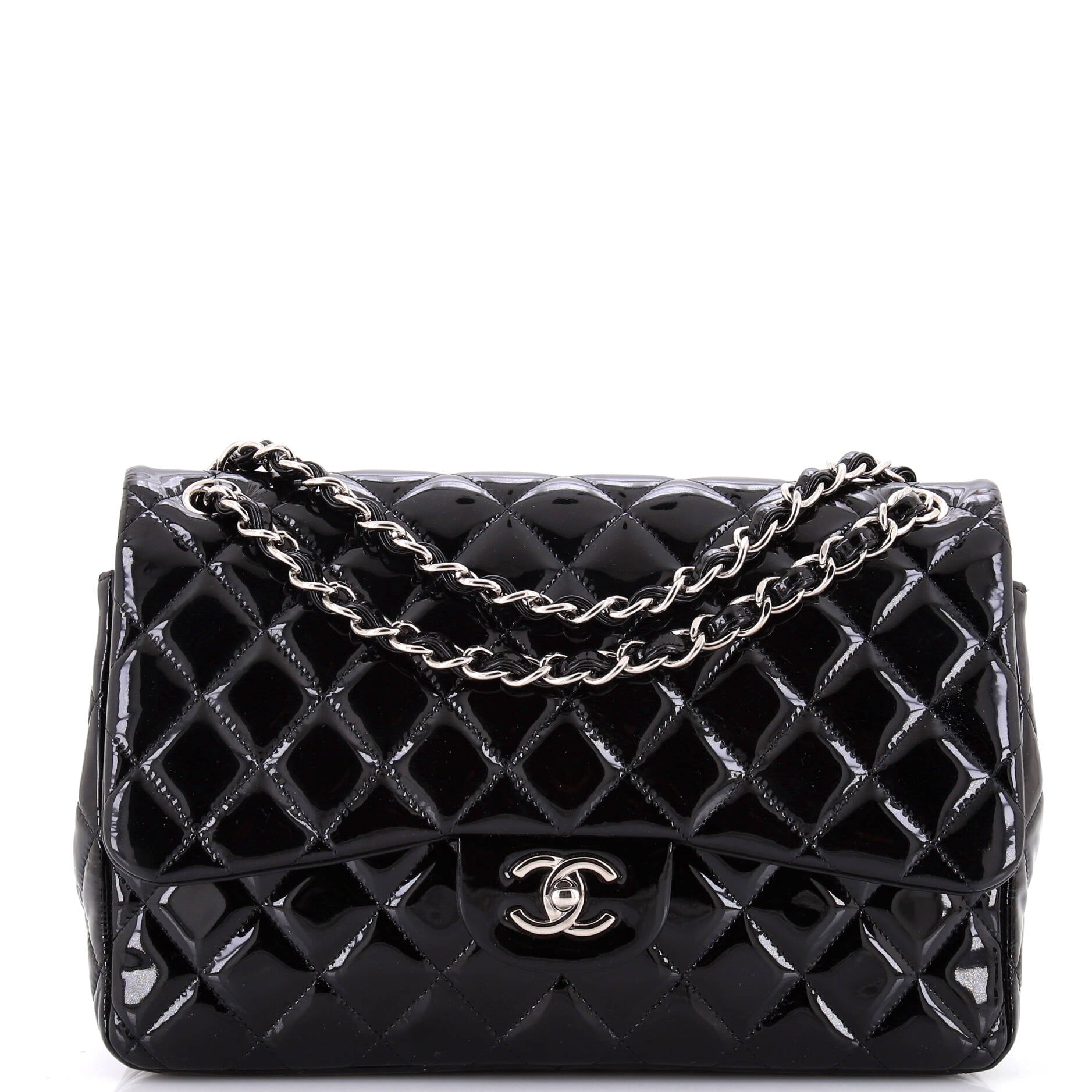 Chanel Classic Double Flap Bag Quilted  Jumbo