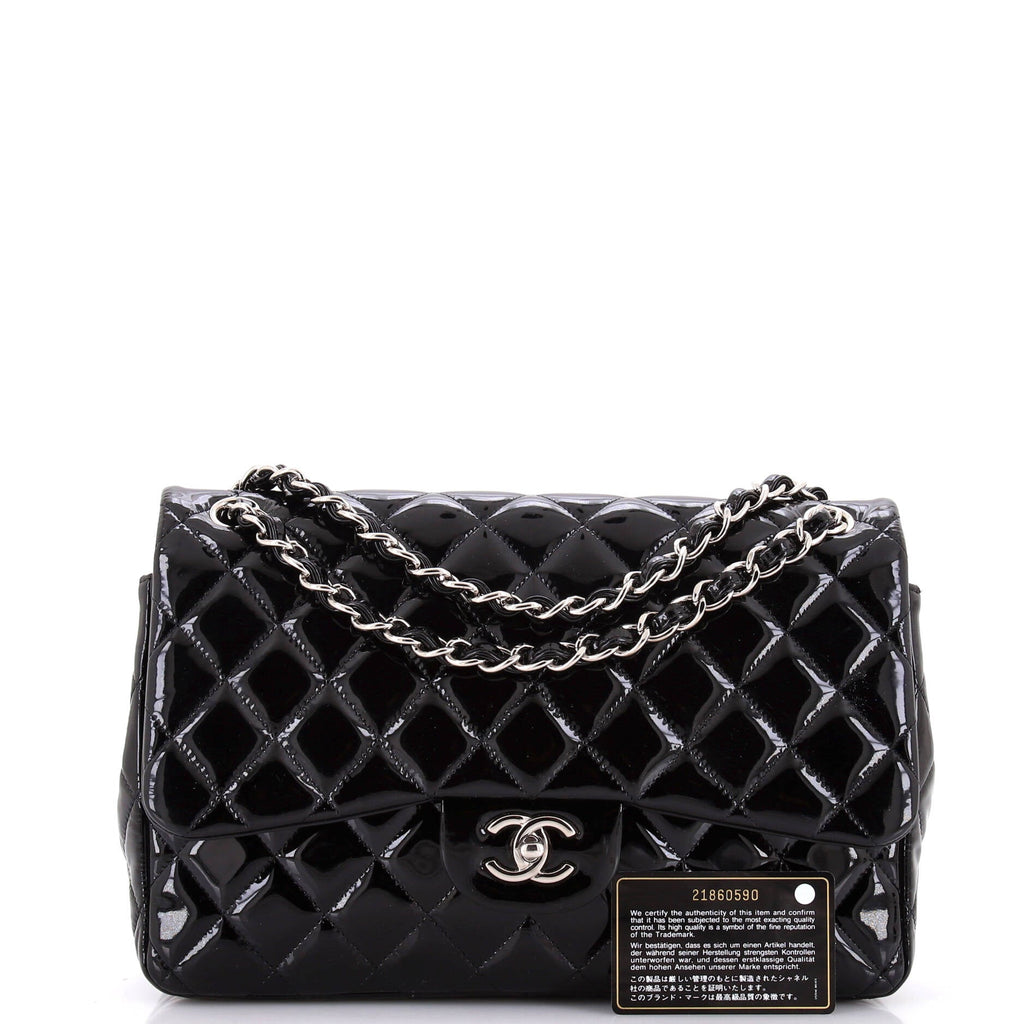 Chanel Classic Double Flap Bag Quilted  Jumbo