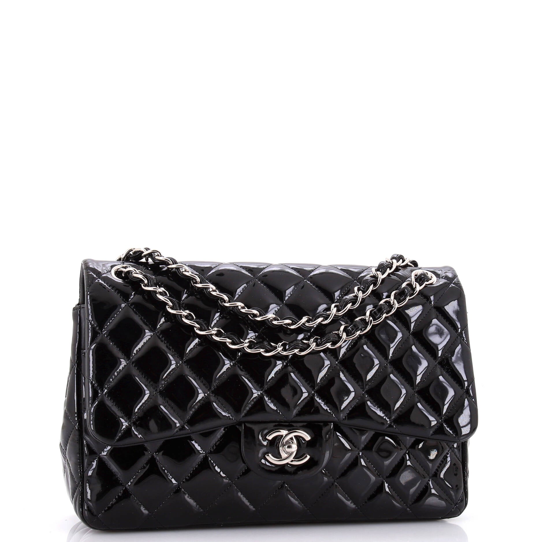 Chanel Classic Double Flap Bag Quilted  Jumbo