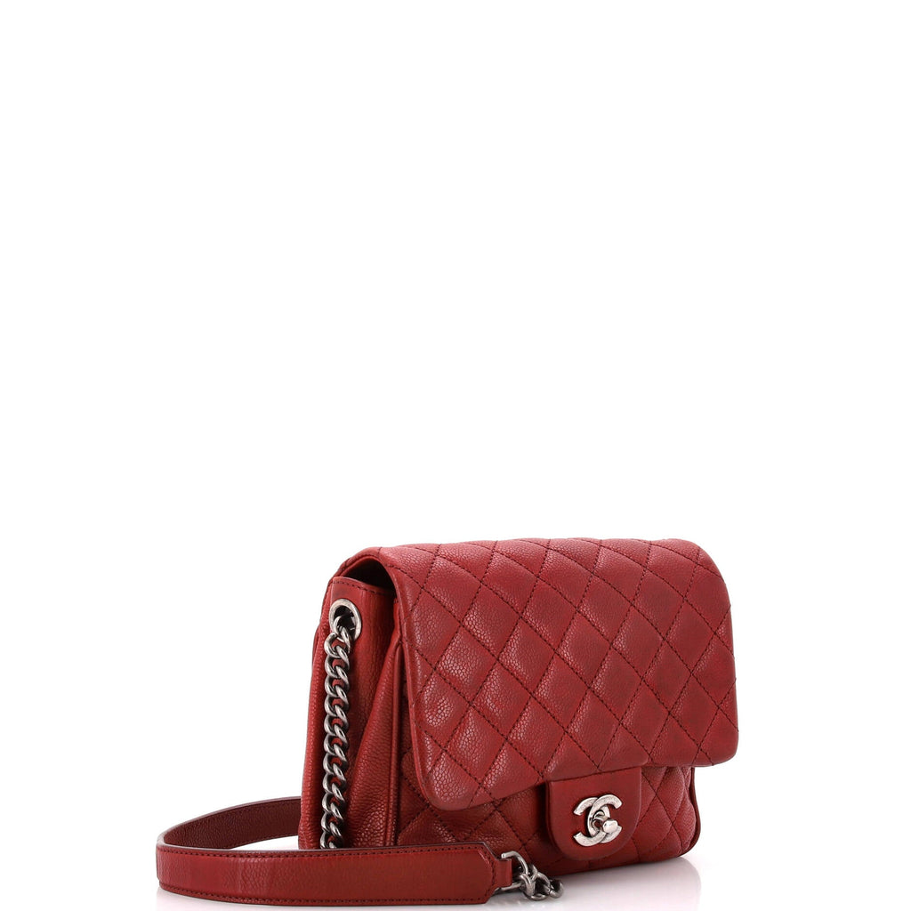 Chanel Rock in Rome Flap Bag Quilted Caviar Small