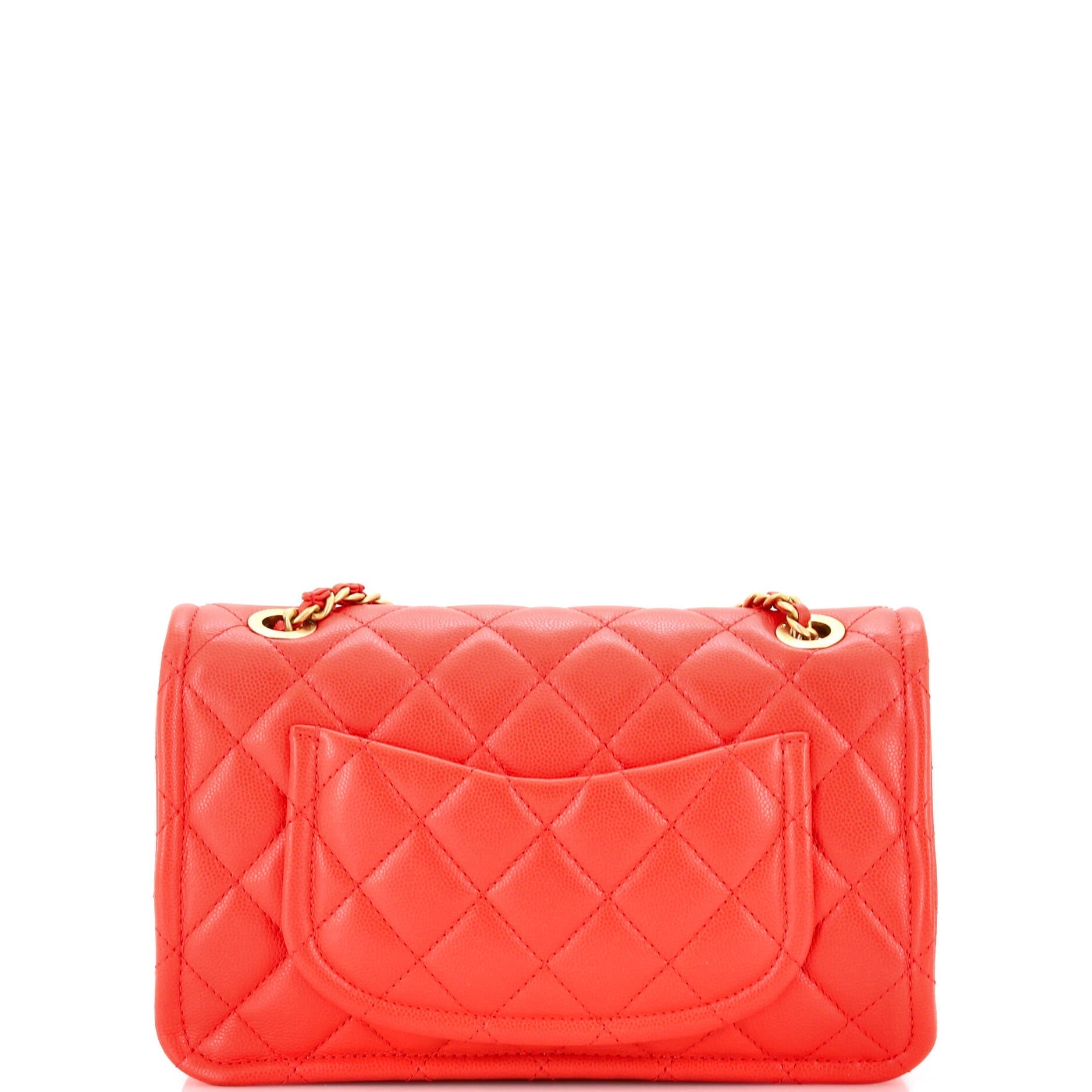 Chanel Sweet Classic Flap Bag Quilted Caviar Medium