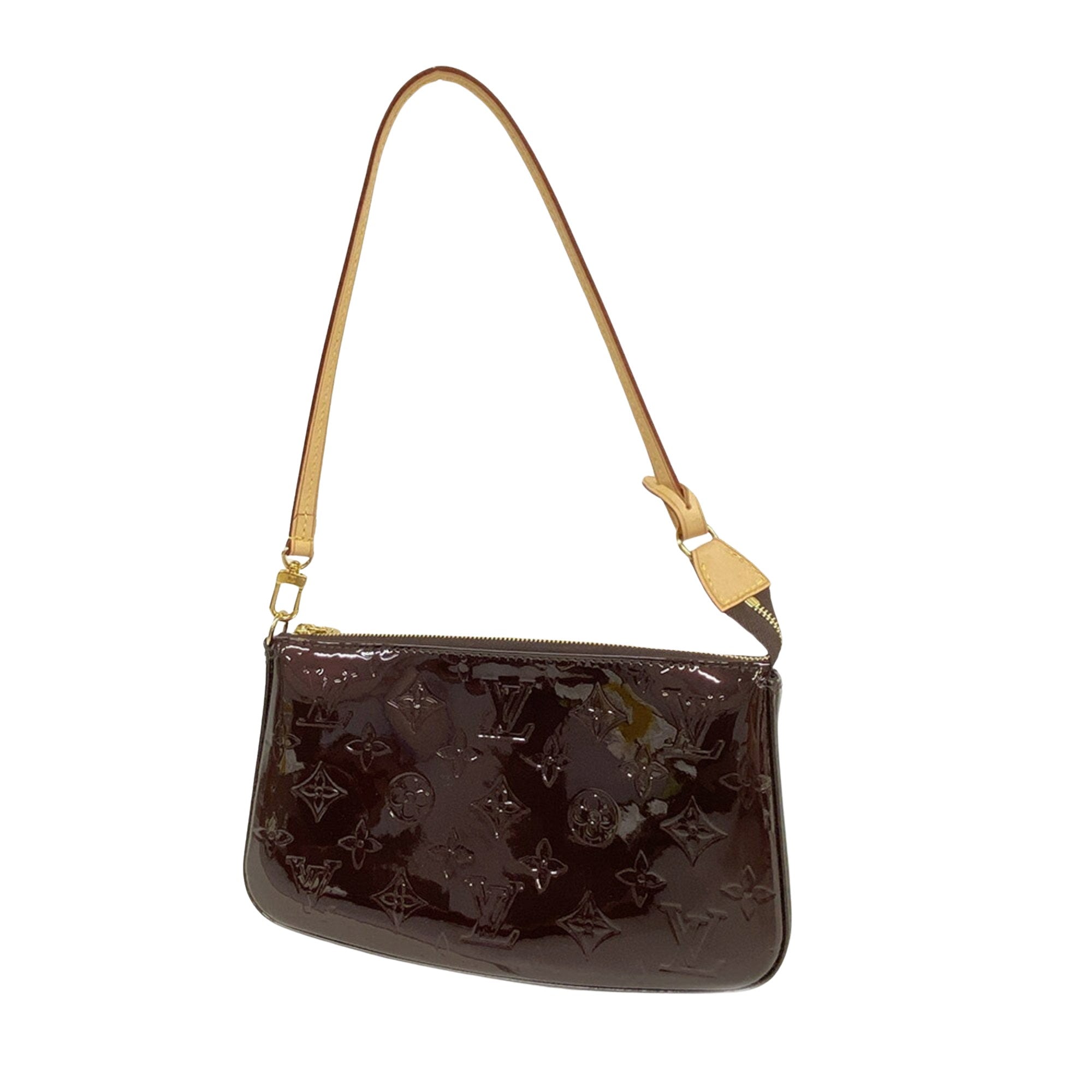 Louis Vuitton Pochette Accessoires   Leather Clutch Bag
