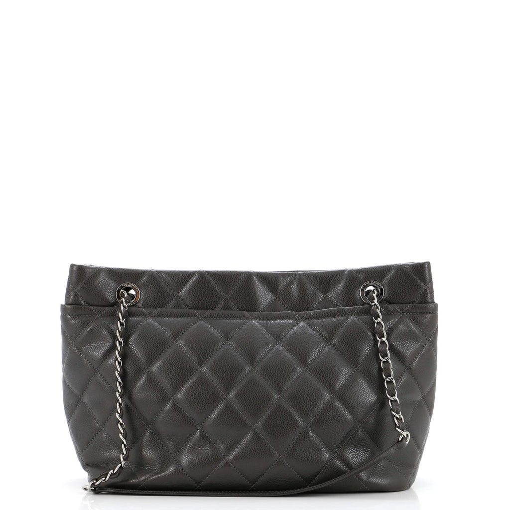 Chanel Timeless CC Soft Tote Quilted Caviar Medium