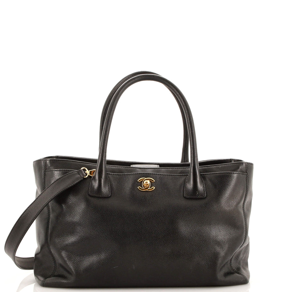 Chanel Cerf Executive Tote Leather Medium