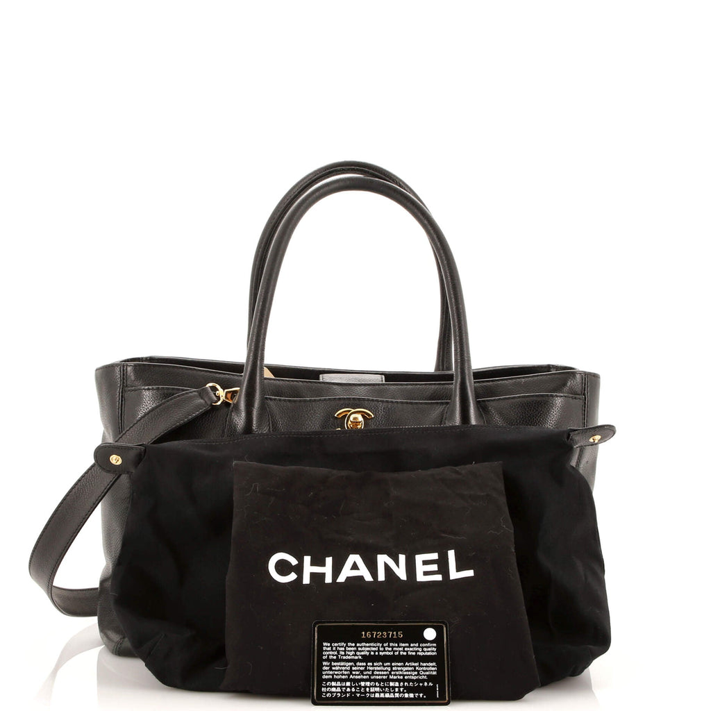 Chanel Cerf Executive Tote Leather Medium