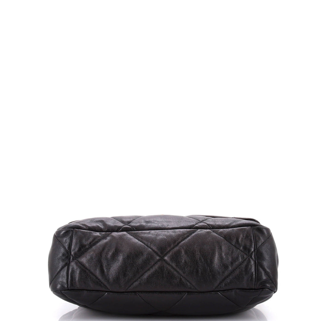 Chanel 19 Flap Bag Quilted Leather Large