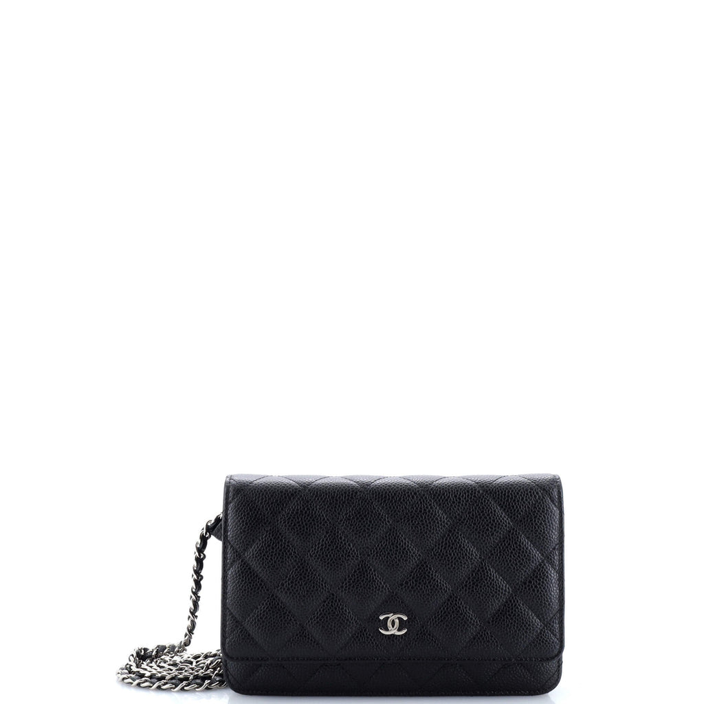 Chanel Wallet on Chain Quilted Caviar