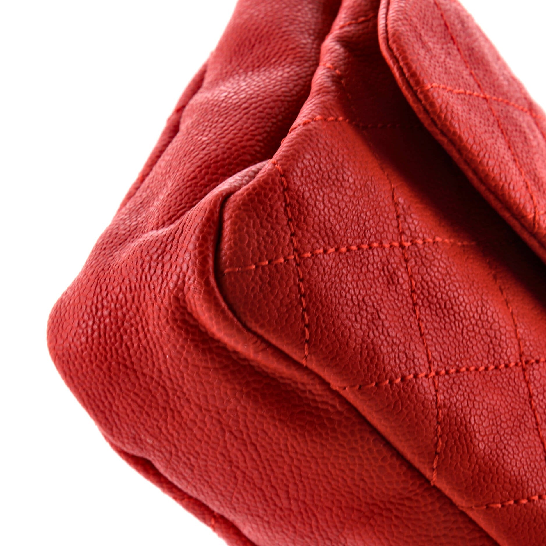 Chanel Simply CC Flap Bag Quilted Caviar Medium