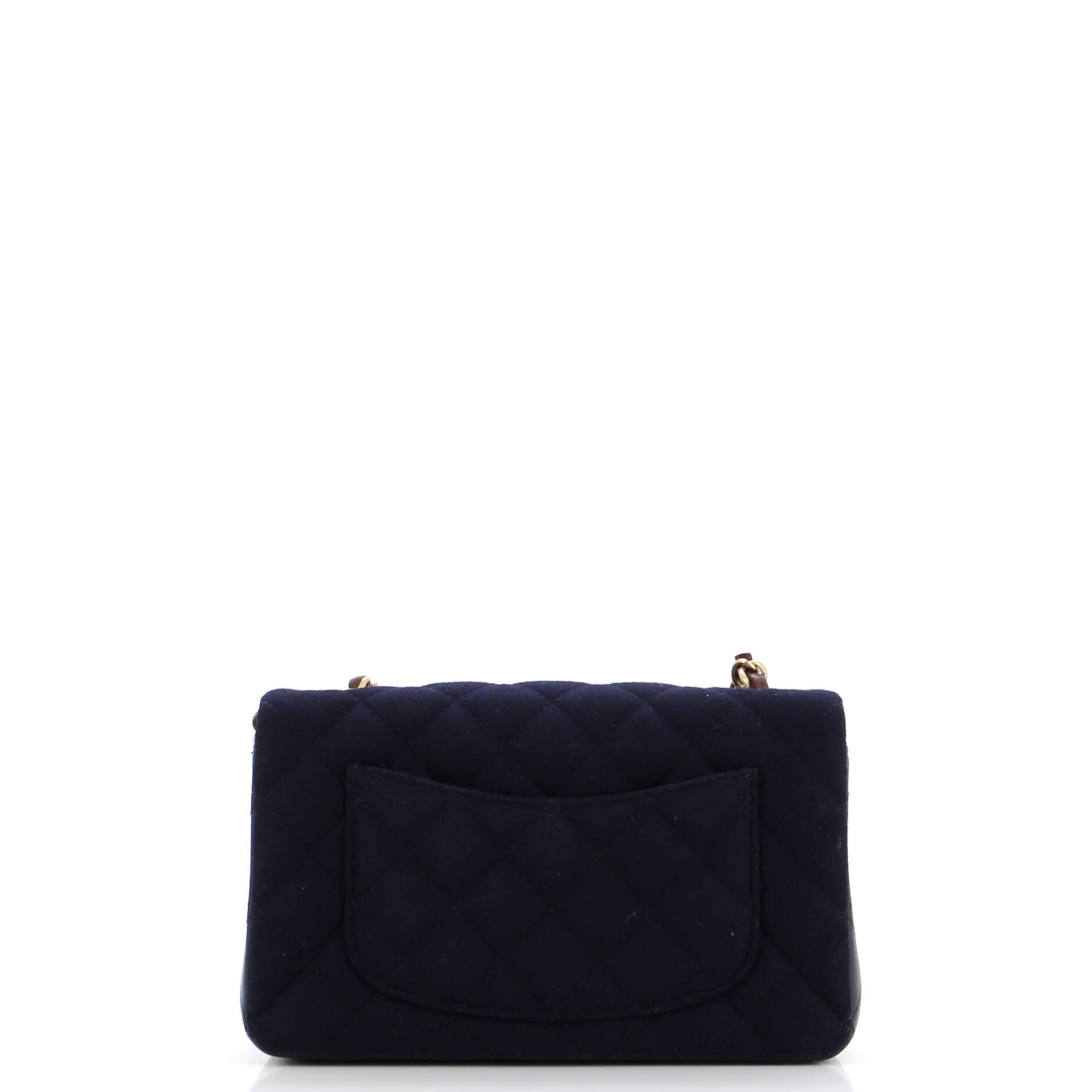 Chanel Paris-Hamburg Charms Classic Single Flap Bag Quilted Wool and Lambskin Mini