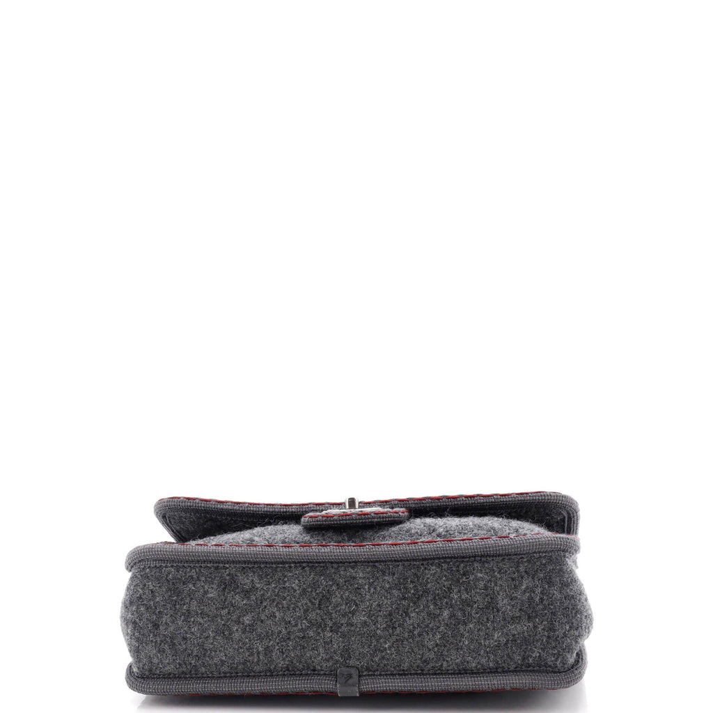 Chanel Paris-Salzburg Flap Bag Quilted Wool Medium