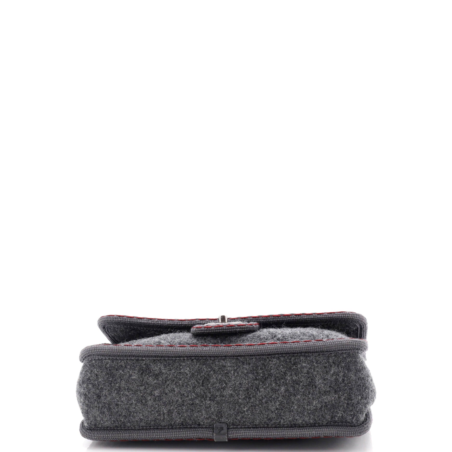 Chanel Paris-Salzburg Flap Bag Quilted Wool Medium