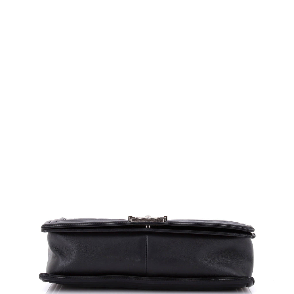 Chanel Stitch Boy Flap Bag Quilted Calfskin New Medium