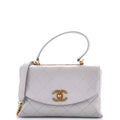 Chanel Trendy Spirit Top Handle Bag Quilted Lambskin Medium