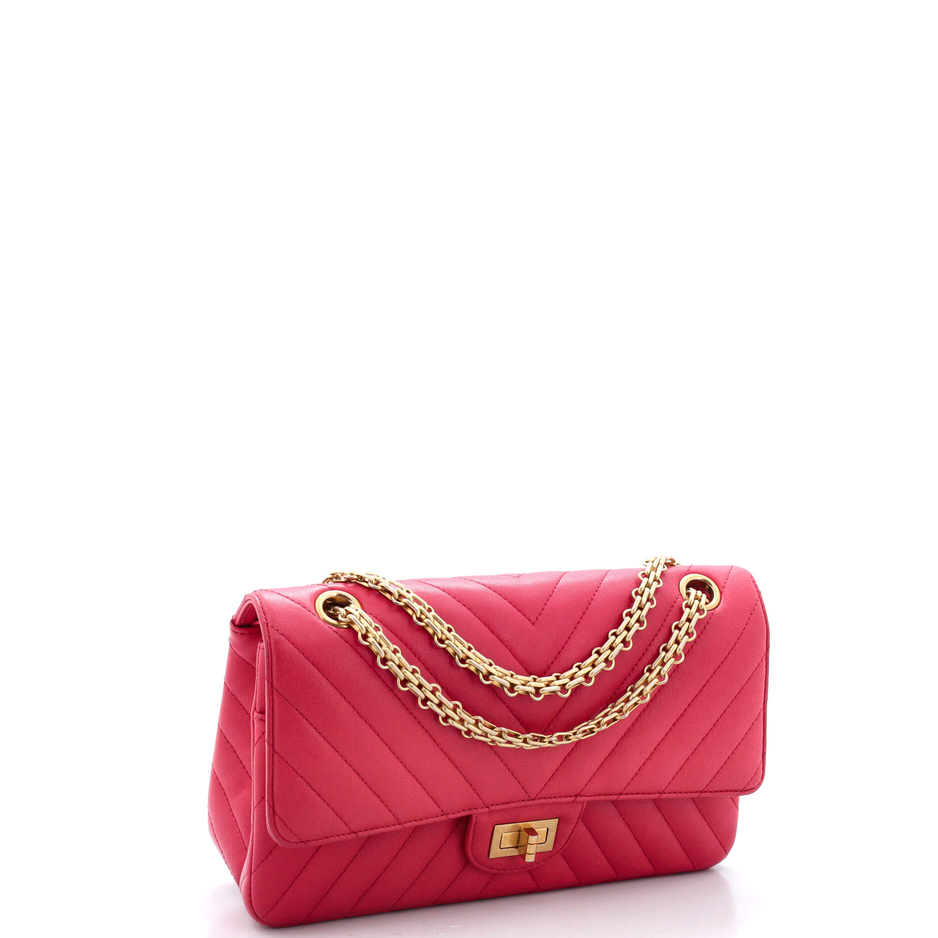 Chanel Reissue 2.55 Flap Bag Chevron Sheepskin 225