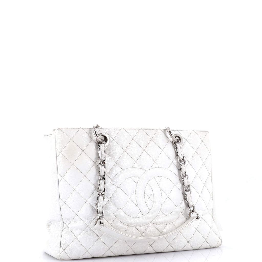 Chanel Grand Shopping Tote Quilted Caviar