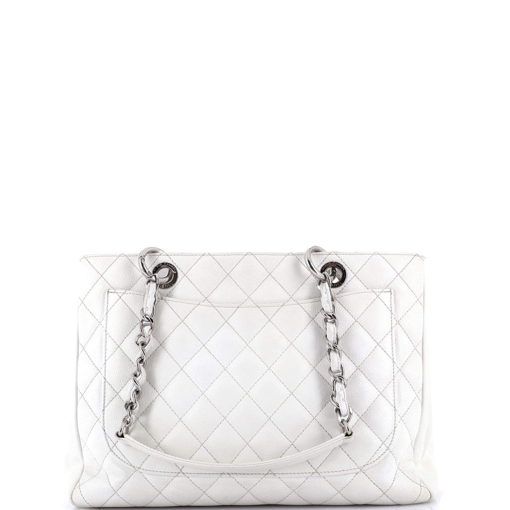 Chanel Grand Shopping Tote Quilted Caviar