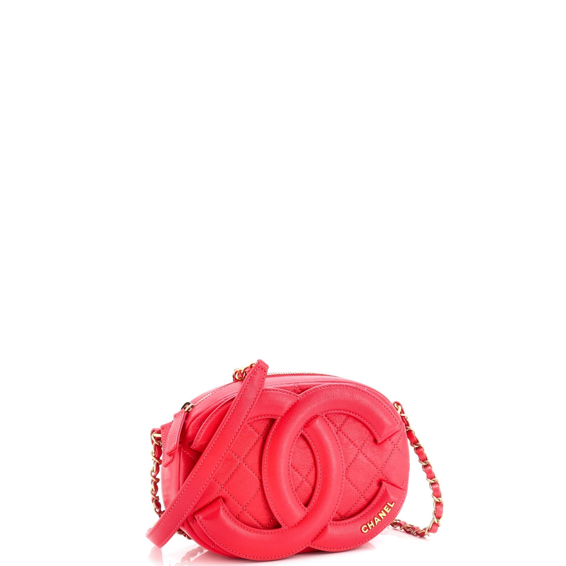 Chanel Coco Midnight Camera Case Quilted Lambskin Small