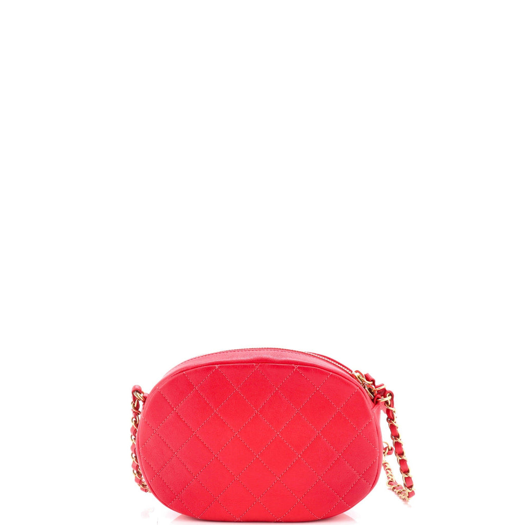Chanel Coco Midnight Camera Case Quilted Lambskin Small
