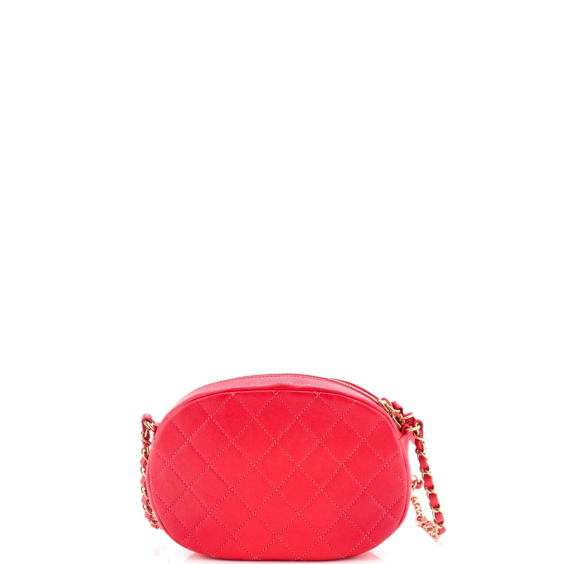 Chanel Coco Midnight Camera Case Quilted Lambskin Small
