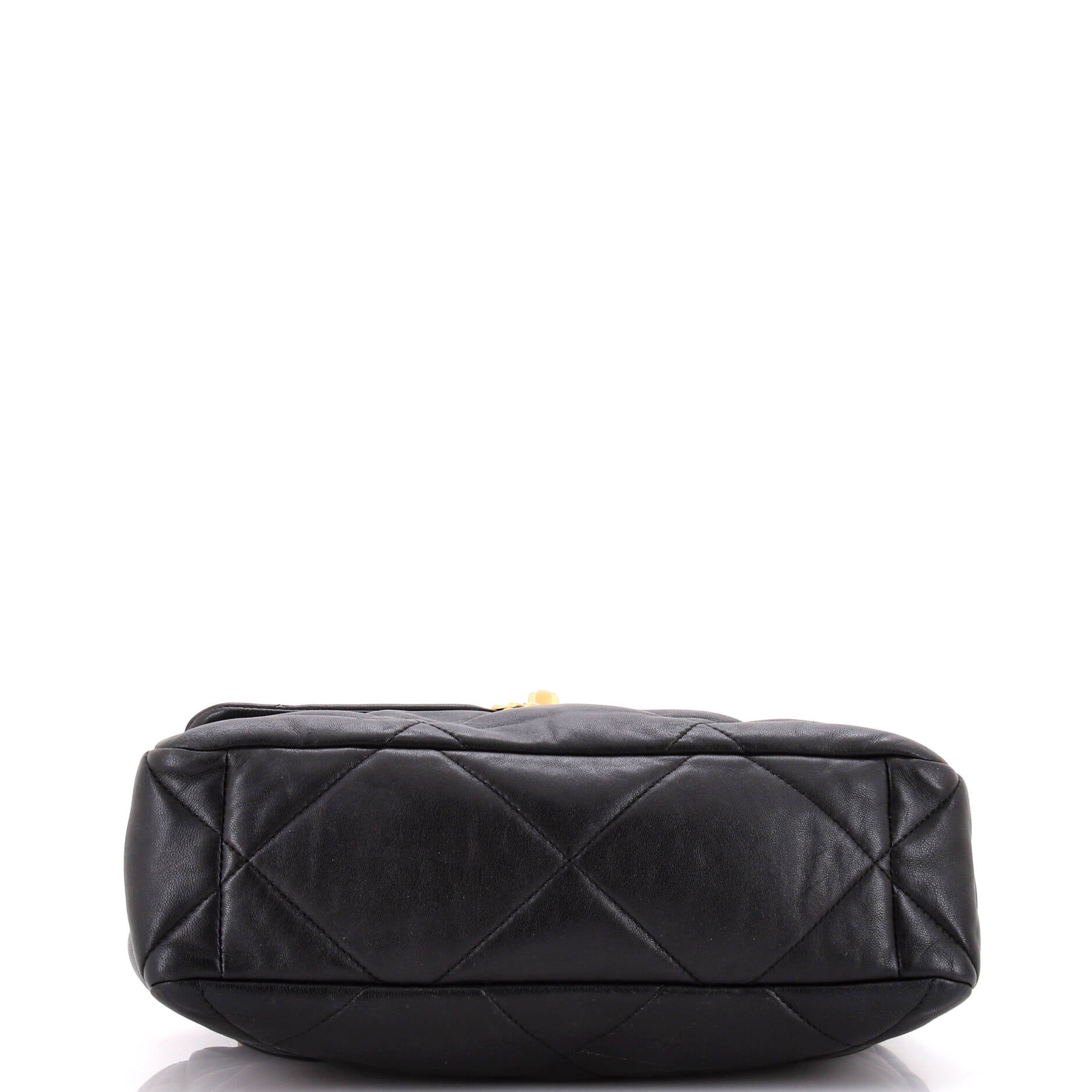Chanel 19 Flap Bag Quilted Leather Large
