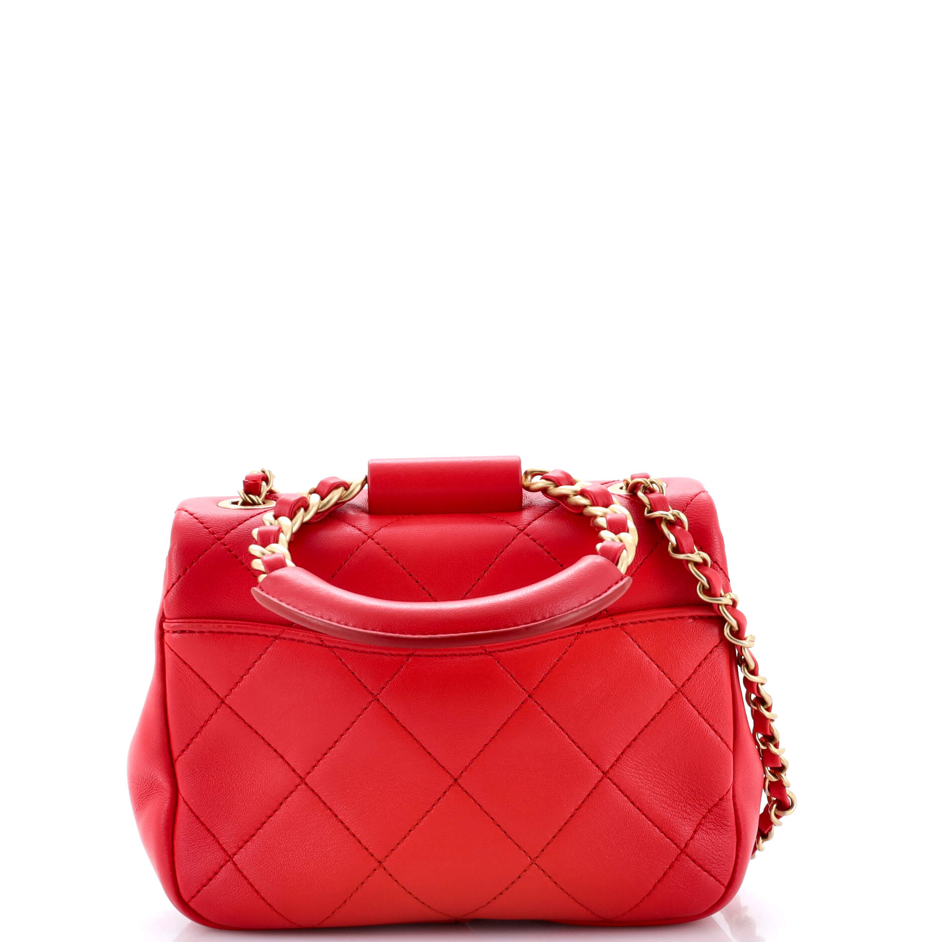 Chanel In The Loop Flap Bag Quilted Lambskin Small