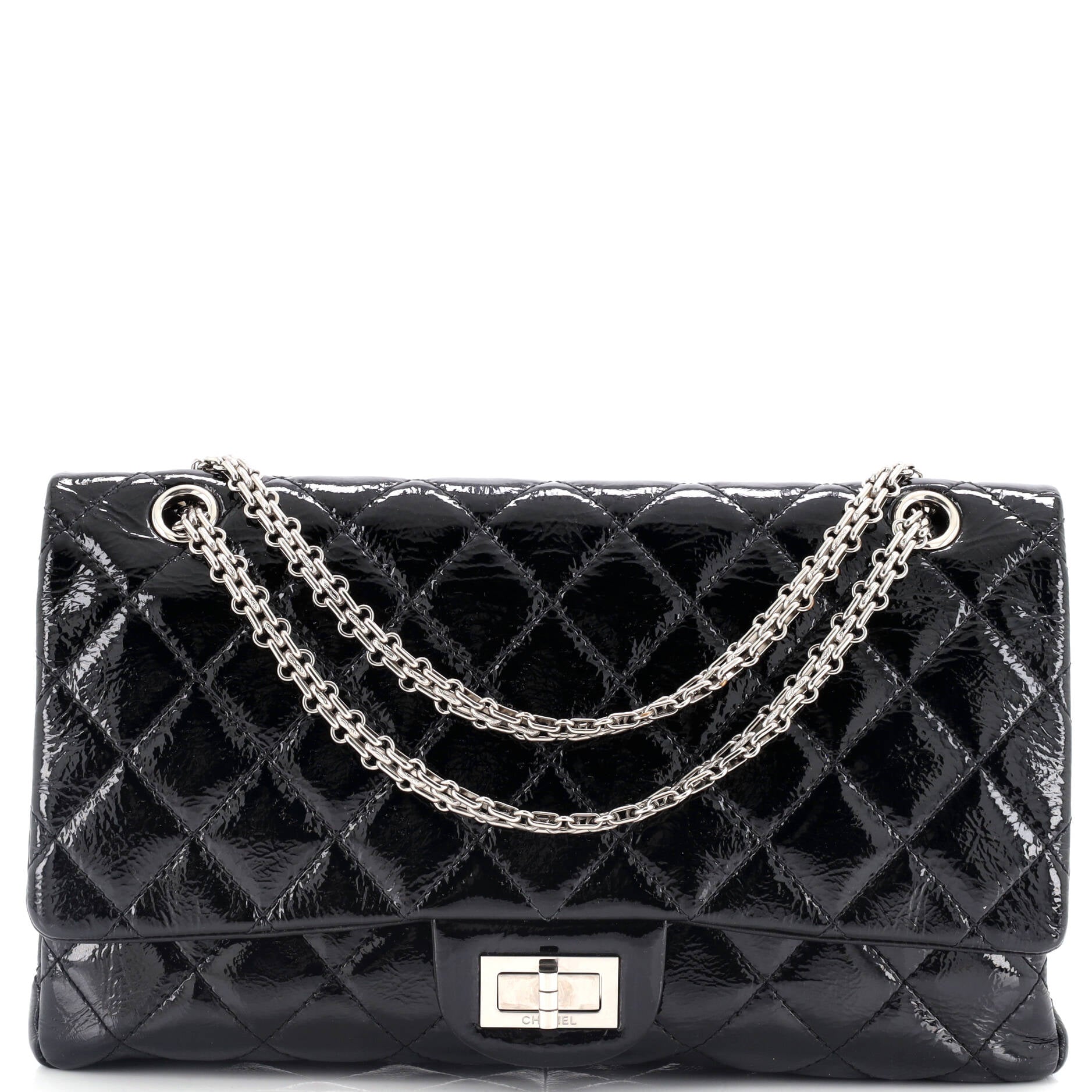 Chanel Reissue 2.55 Flap Bag Quilted Crinkled  227