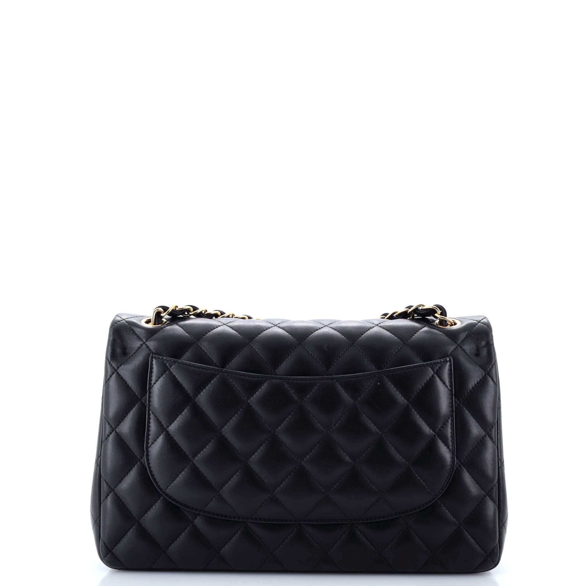 Chanel Classic Double Flap Bag Quilted Lambskin Jumbo