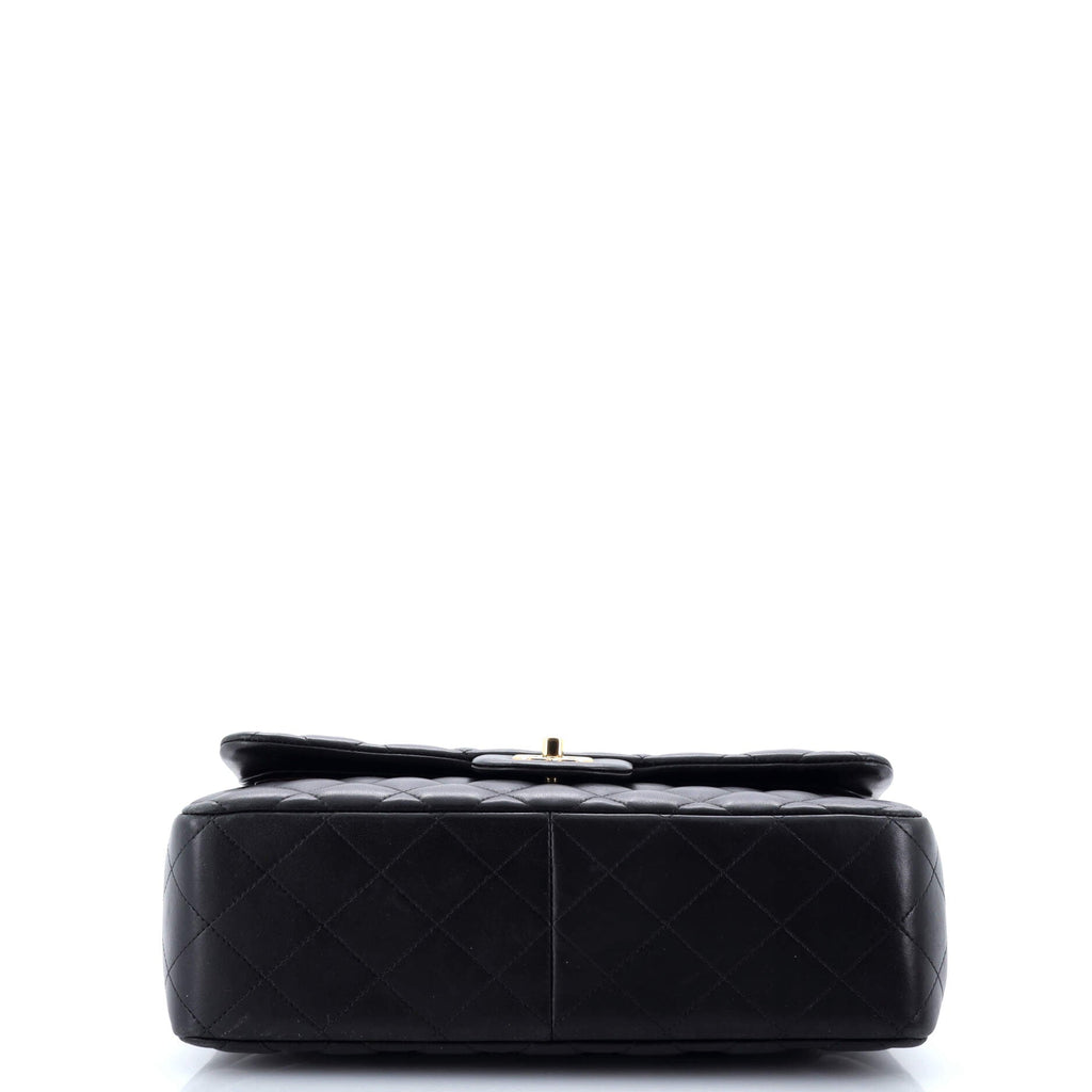 Chanel Classic Double Flap Bag Quilted Lambskin Jumbo